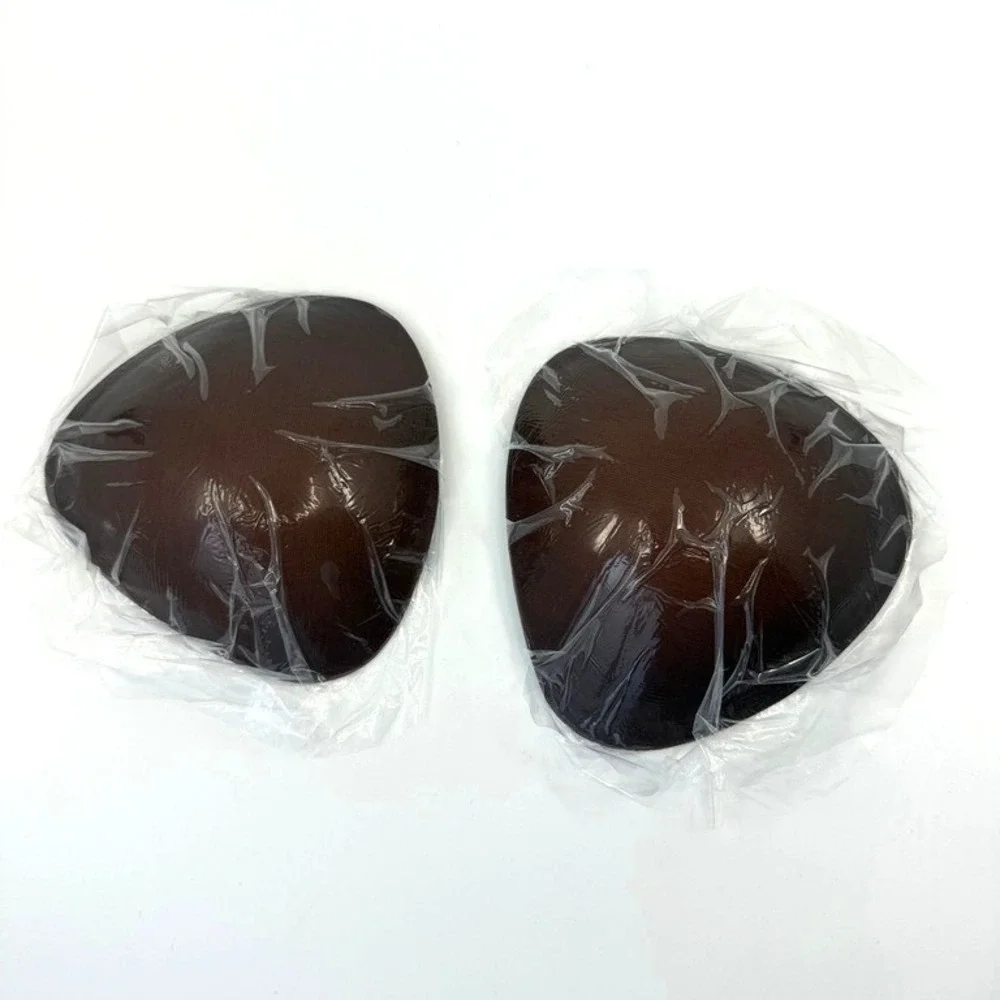 BOOMBA Ultra Boost Inserts Cocoa Size C Double‎ Sided Adhesive Bra Pads NEW Open